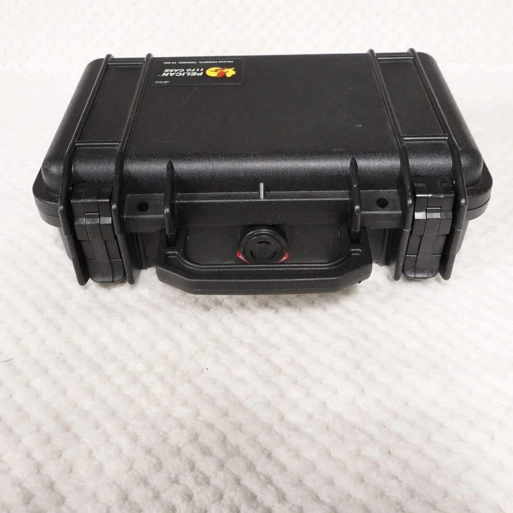 Pelican Unisex OS 1170 Protector Case Black Watertight Hard Shell Foam Insert